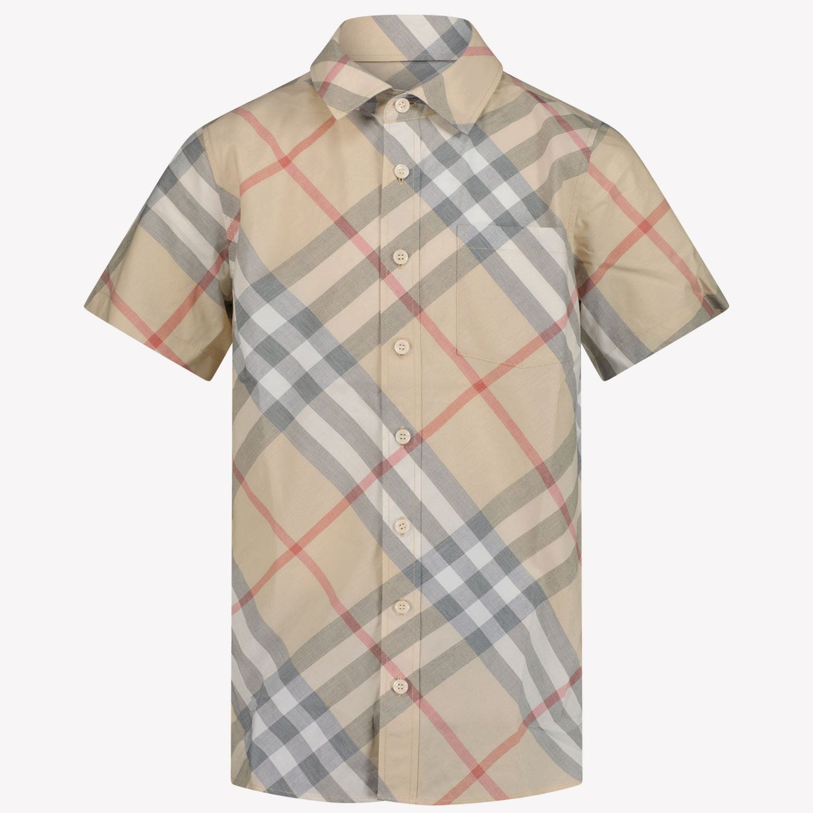 Burberry Jongens Blouse Licht Beige 3Y