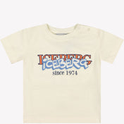 Iceberg Baby Jongens T-shirt Licht Beige