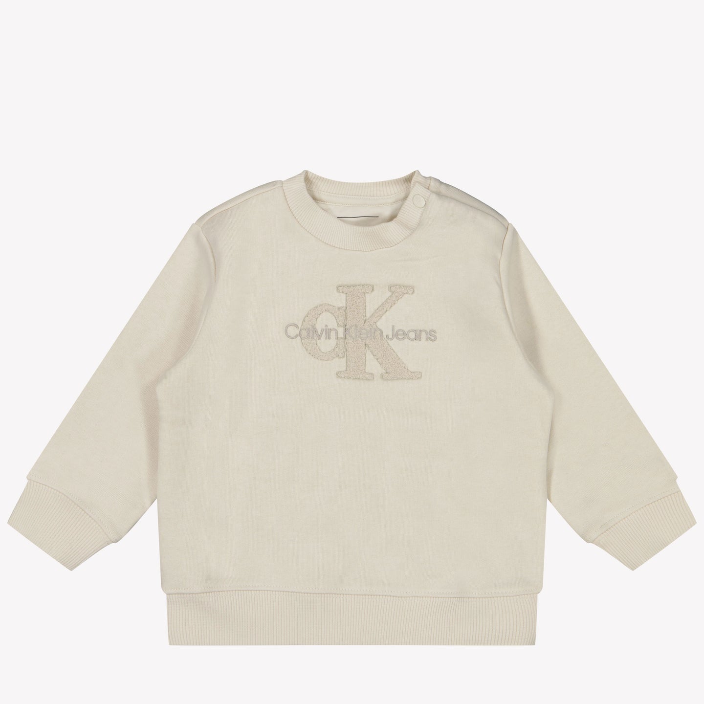 Calvin Klein Baby Unisex Trui In Off White