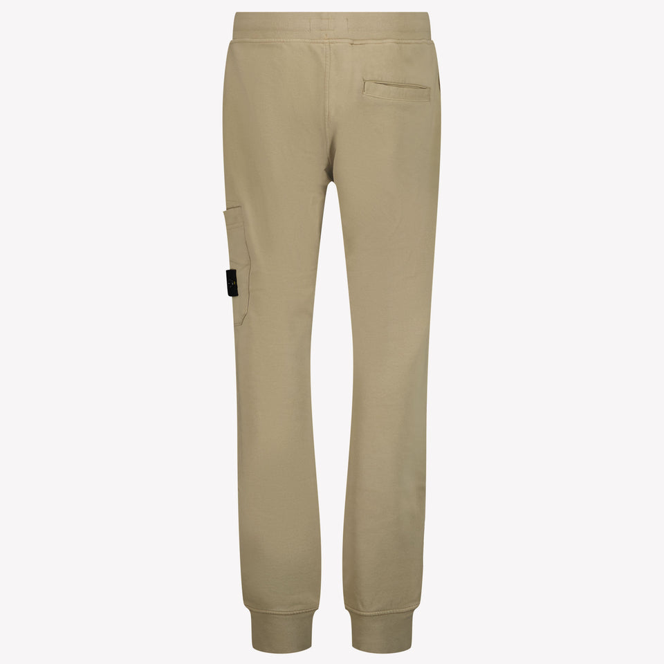 Stone Island Kids Boys in Trousers Beige