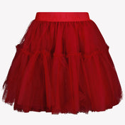 MonnaLisa Girls skirt Red