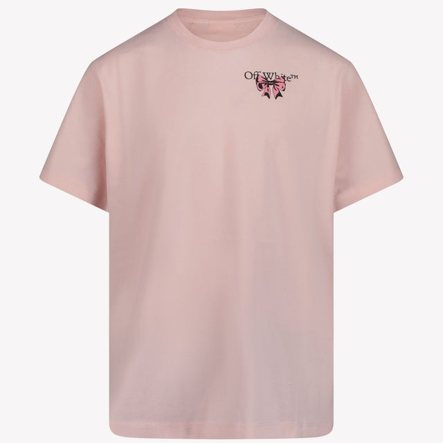 Off-White Meisjes T-shirt Licht Roze