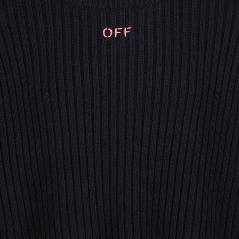 Off-White Girls T-shirt Black