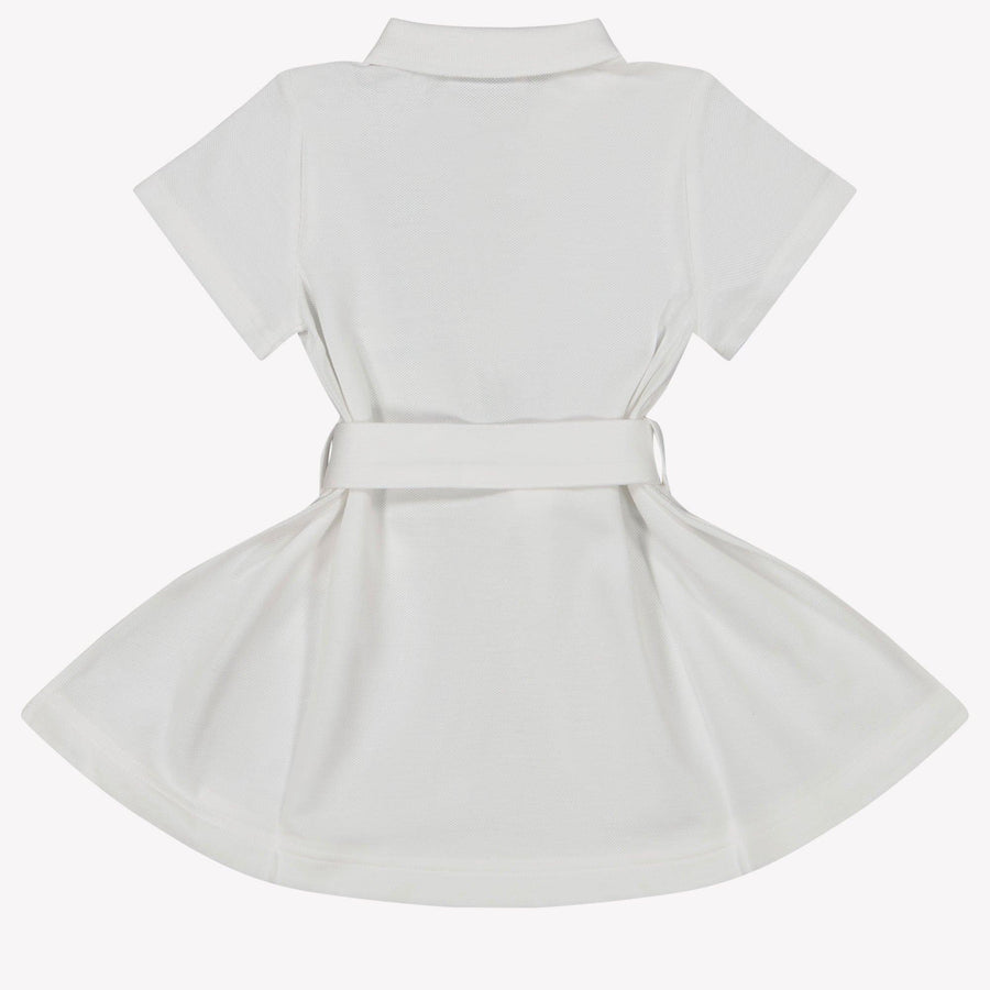 Burberry Astrid Baby Meisjes Jurk In Wit