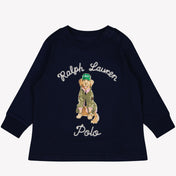 Ralph Lauren Baby Jongens T-shirt Navy