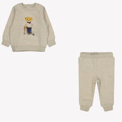 Ralph Lauren Baby Jongens Joggingpak Grijs