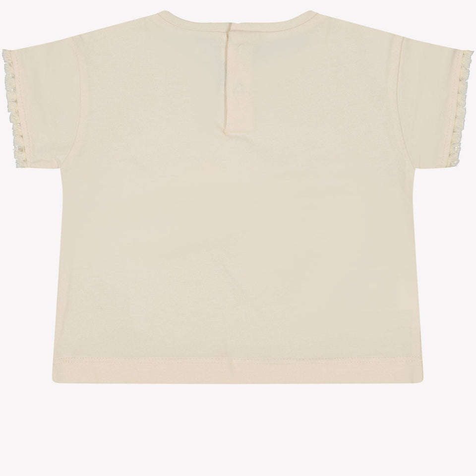 Mayoral Baby Meisjes T-Shirt Off White