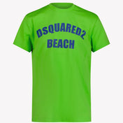 Dsquared2 Kids Boys T-Shirt Green
