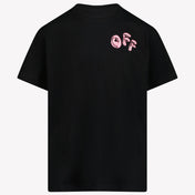 Off-White Children's girls in t-shirt Black