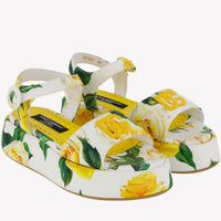 Dolce & Gabbana Kinder Meisjes Sandalen Geel