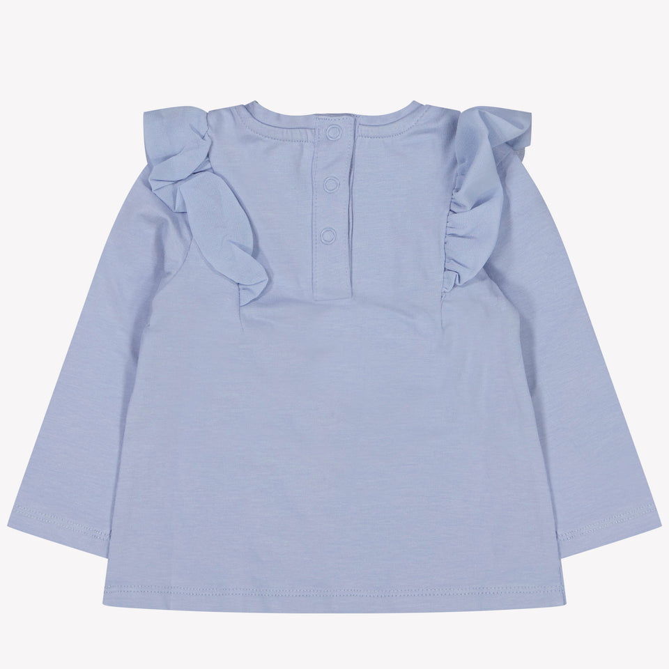 Guess Baby Girls T-shirt Light Blue