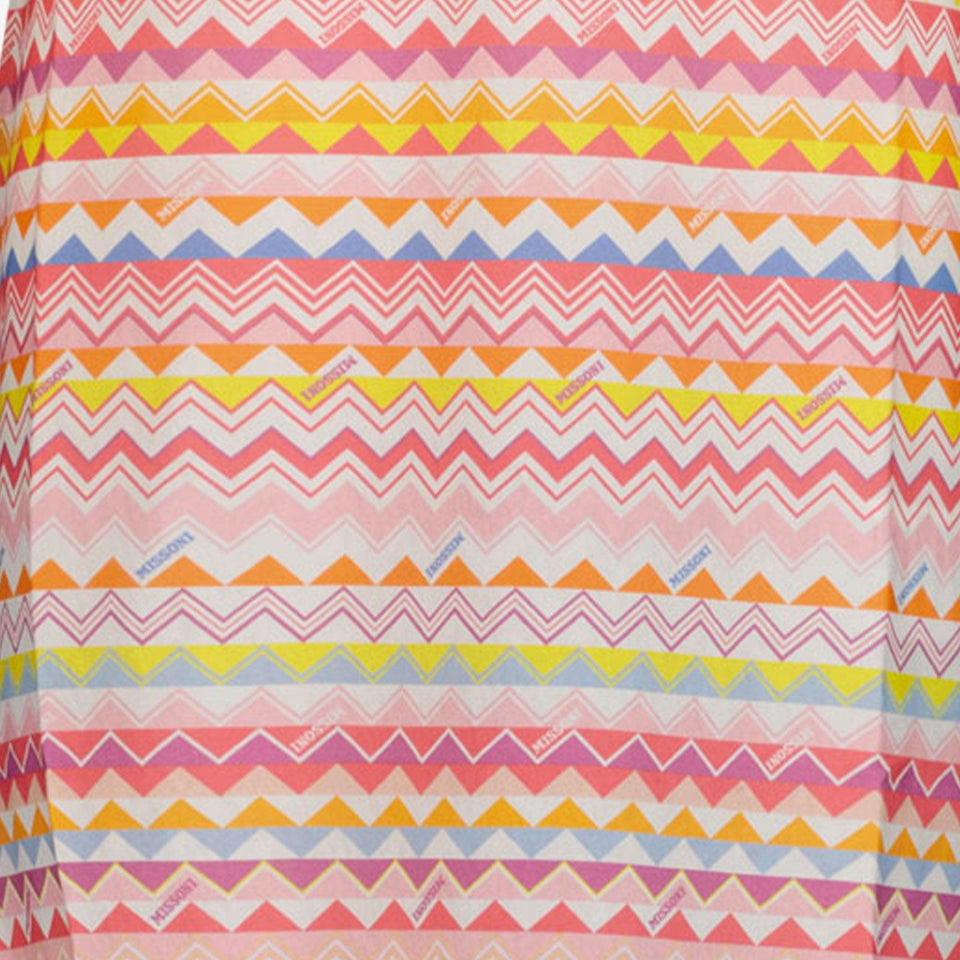 Missoni Kids Girls Dress Fuchsia