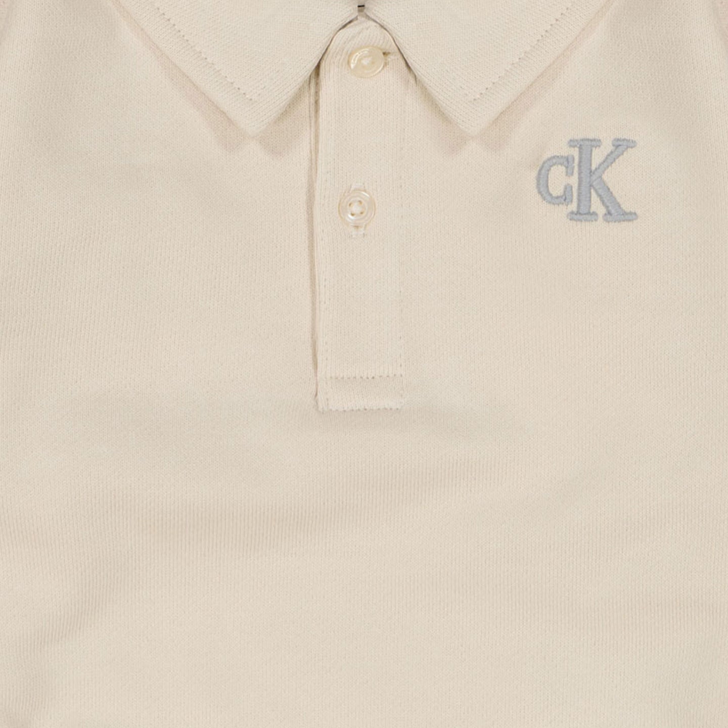 Calvin Klein Baby Unisex Polo Licht Beige