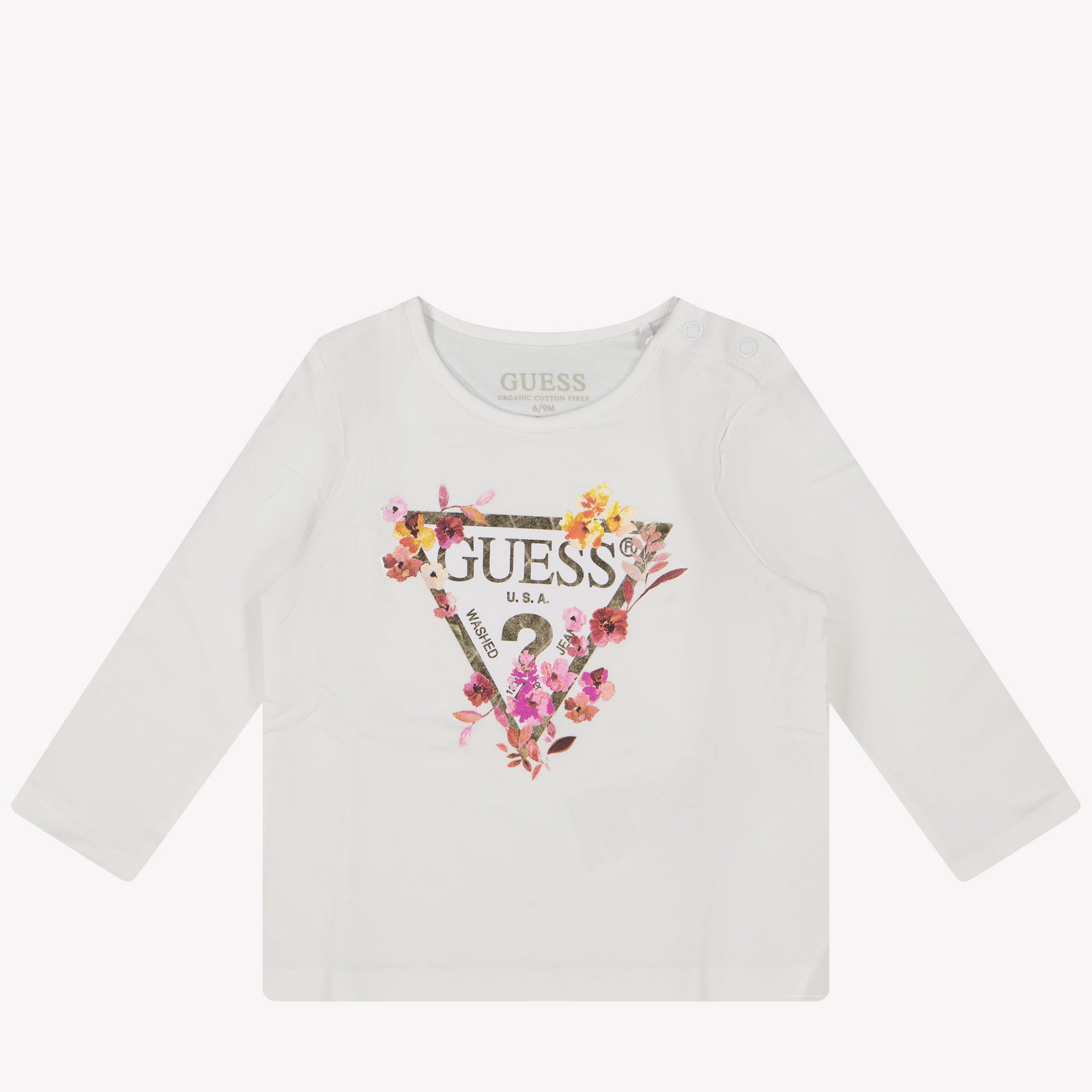 Guess Baby Meisjes T-shirt Wit