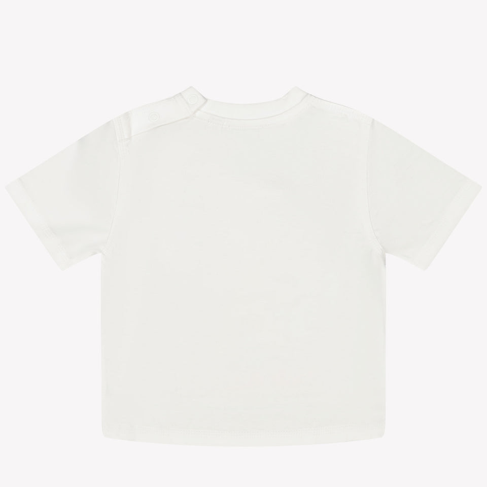 Burberry Baby Unisex T-Shirt in White