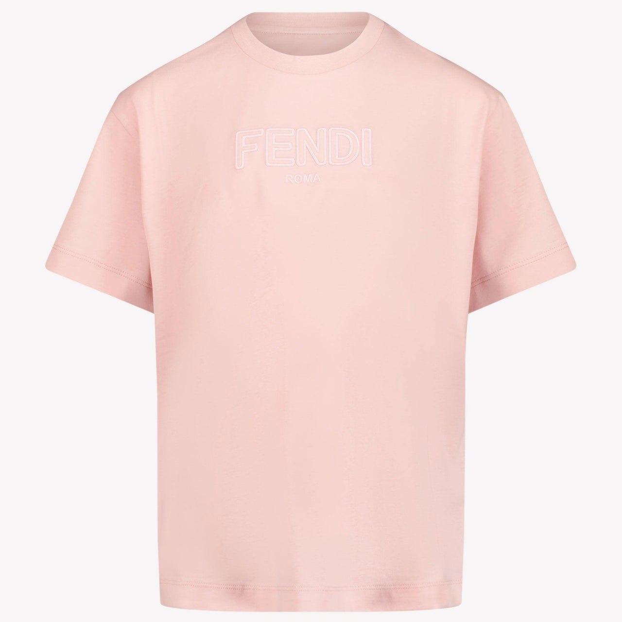 Fendi Kids Girls  T-Shirt Light Pink