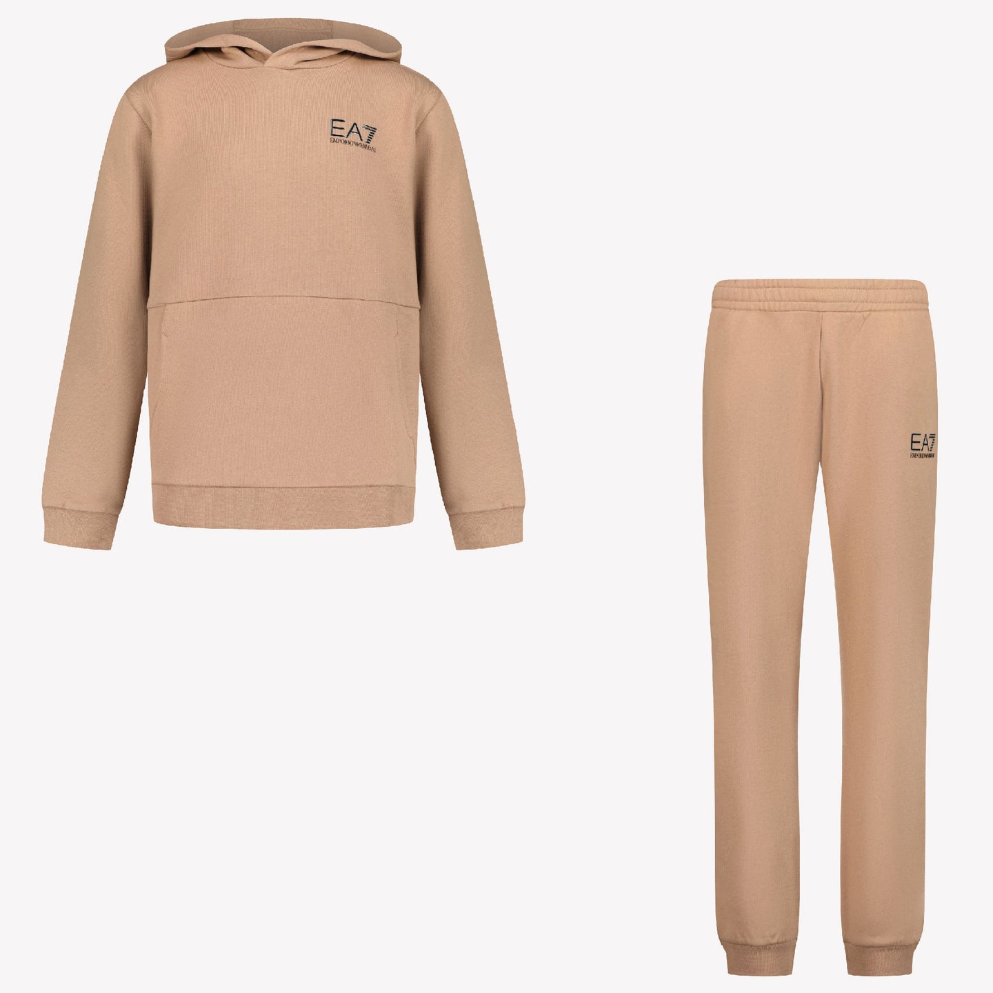 EA7 Jongens Joggingpak Camel