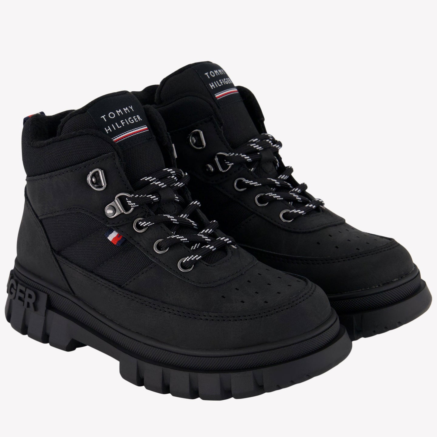 Tommy Hilfiger Boys Boots Black