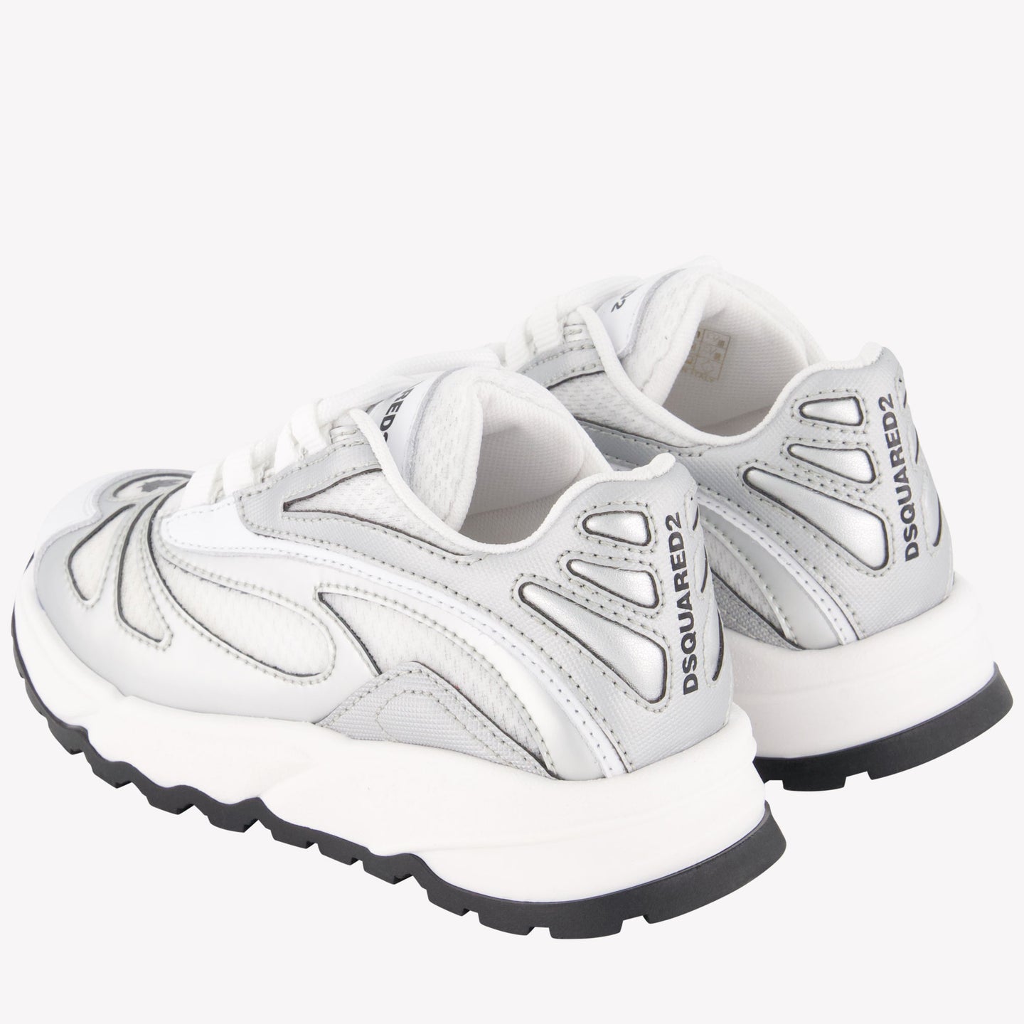 Dsquared2 Girls Sneakers in Silver