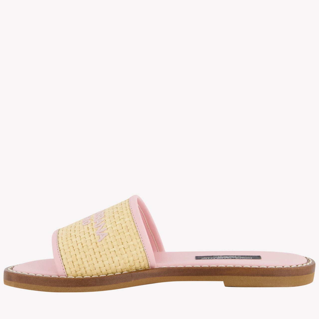 Dolce & Gabbana Girls Flipflops  Beige