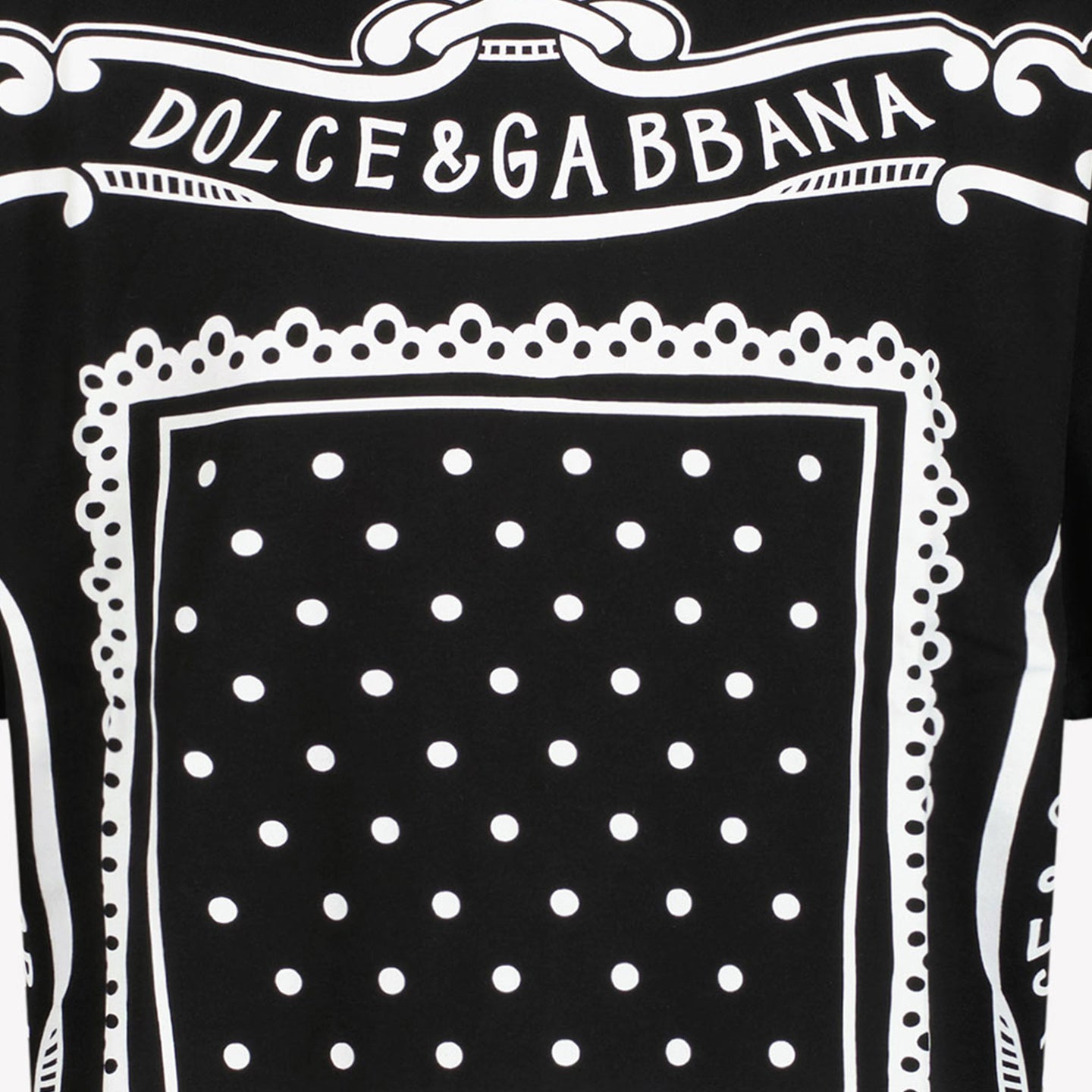 Dolce & Gabbana Kinder Jongens T-Shirt In Zwart