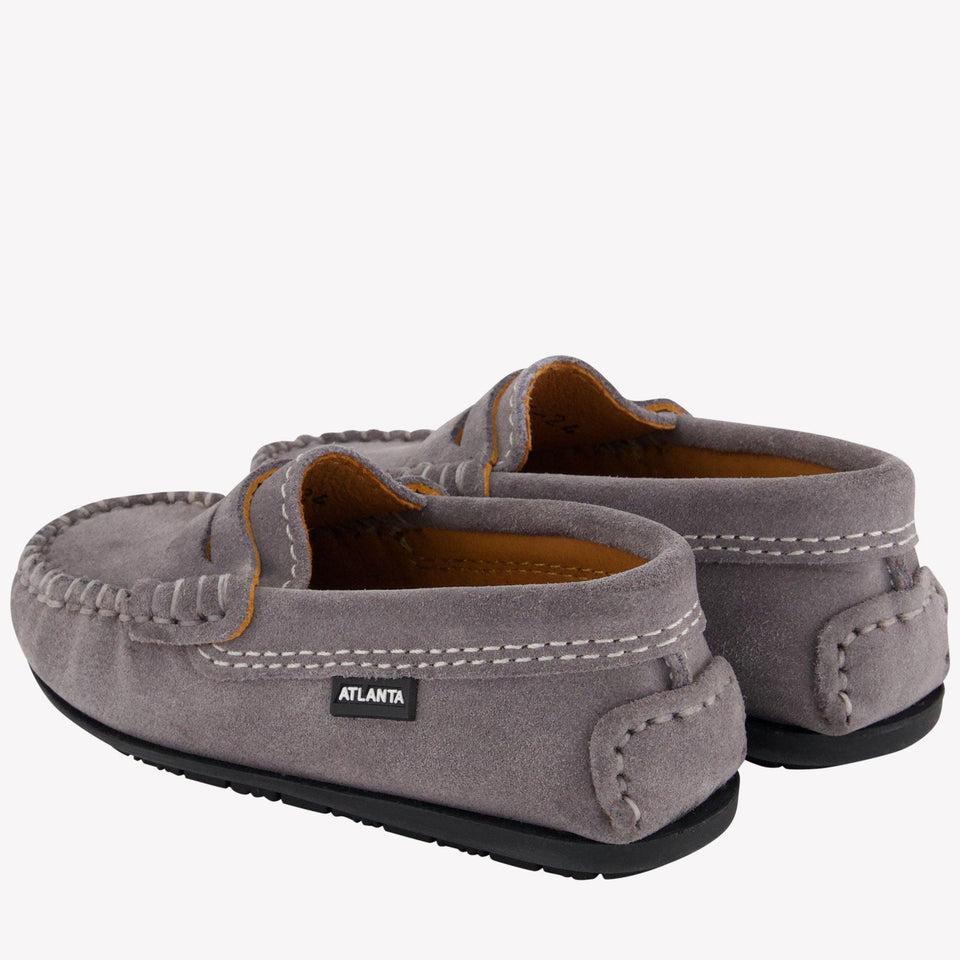 Atlanta Moccasin Unisex Schoenen In Grijs