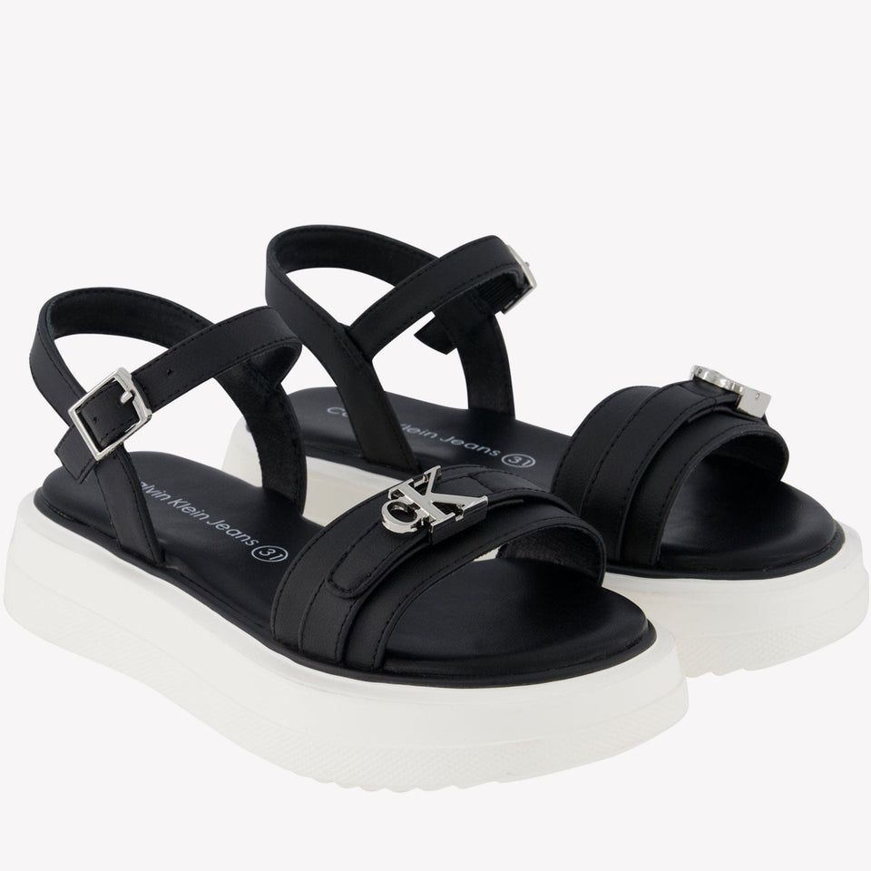 Calvin Klein Kinder Meisjes Sandalen Zwart