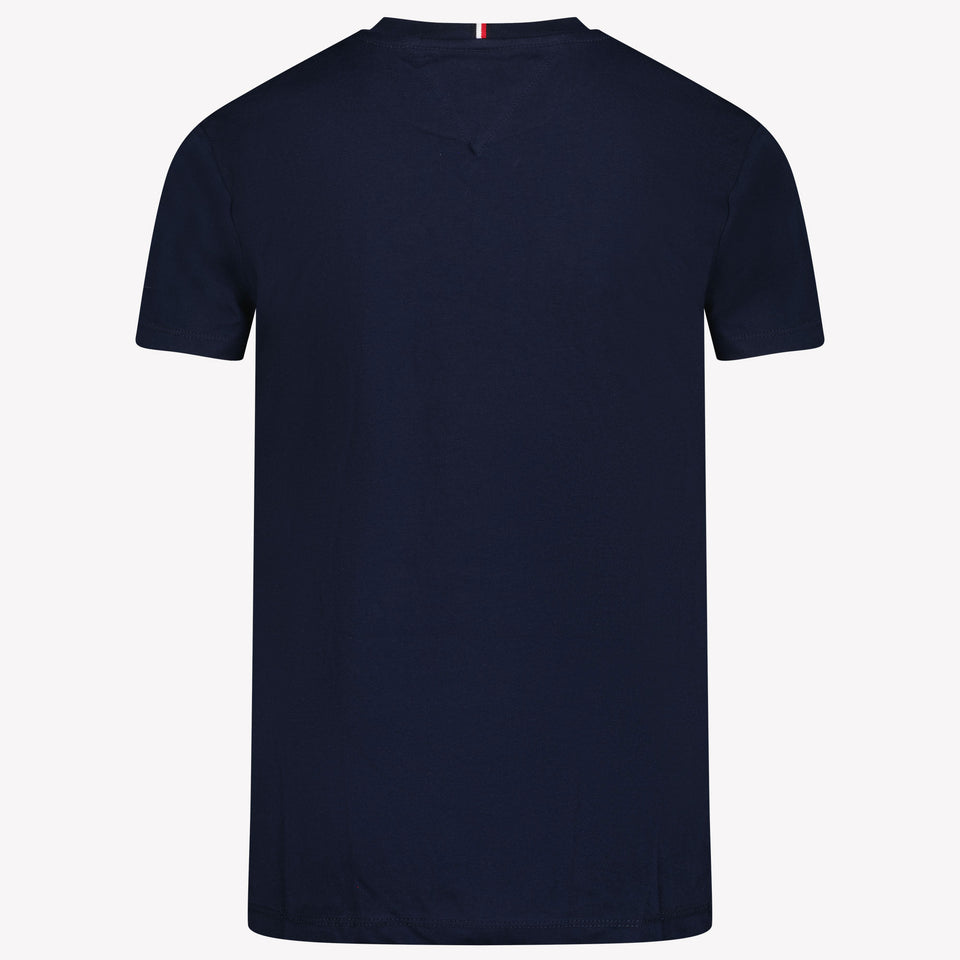 Tommy Hilfiger Kinder Unisex T-Shirt Navy