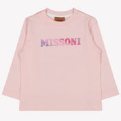 Missoni Baby Meisjes T-shirt Licht Roze