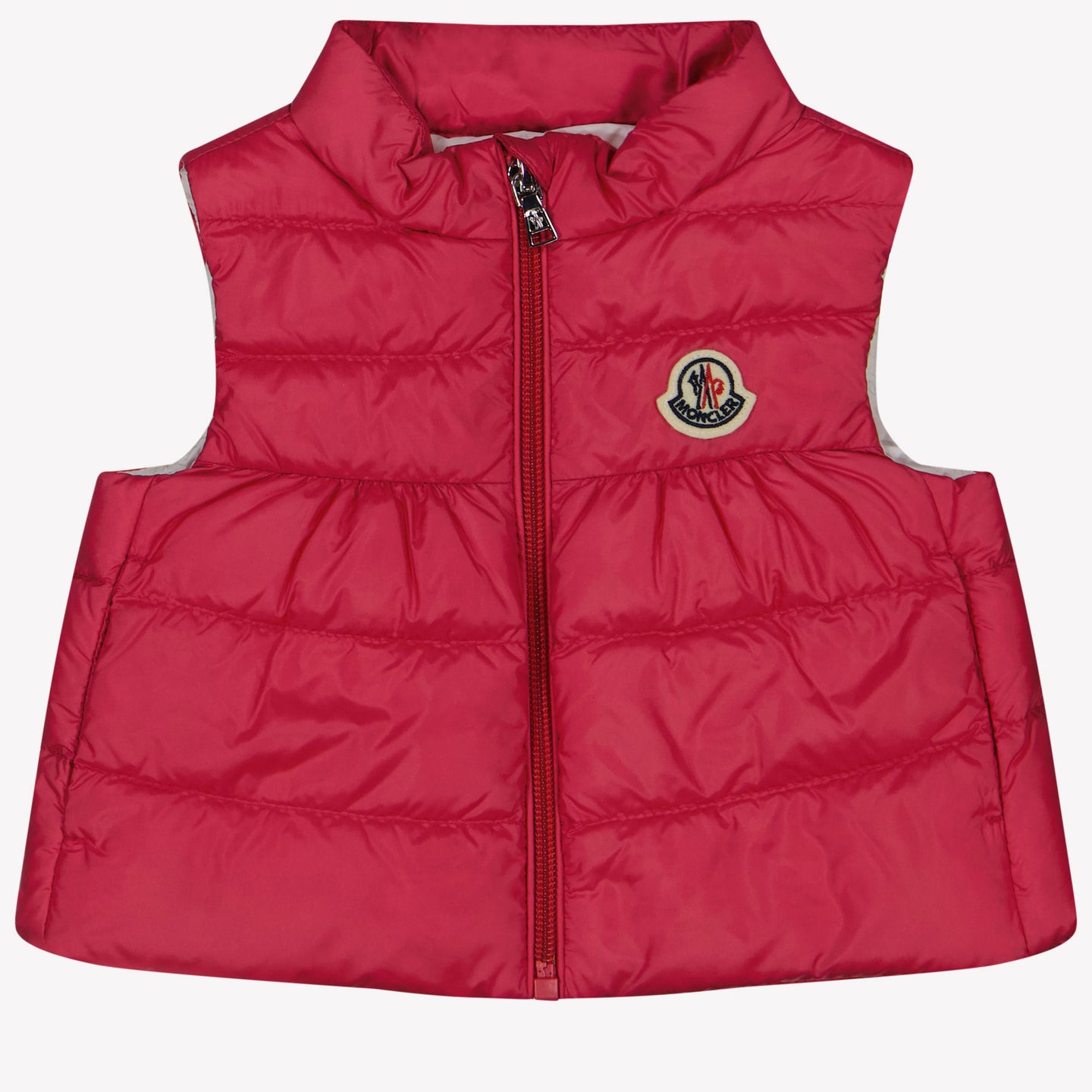 Moncler Hiva Baby Meisjes Bodywarmer In Fuchsia