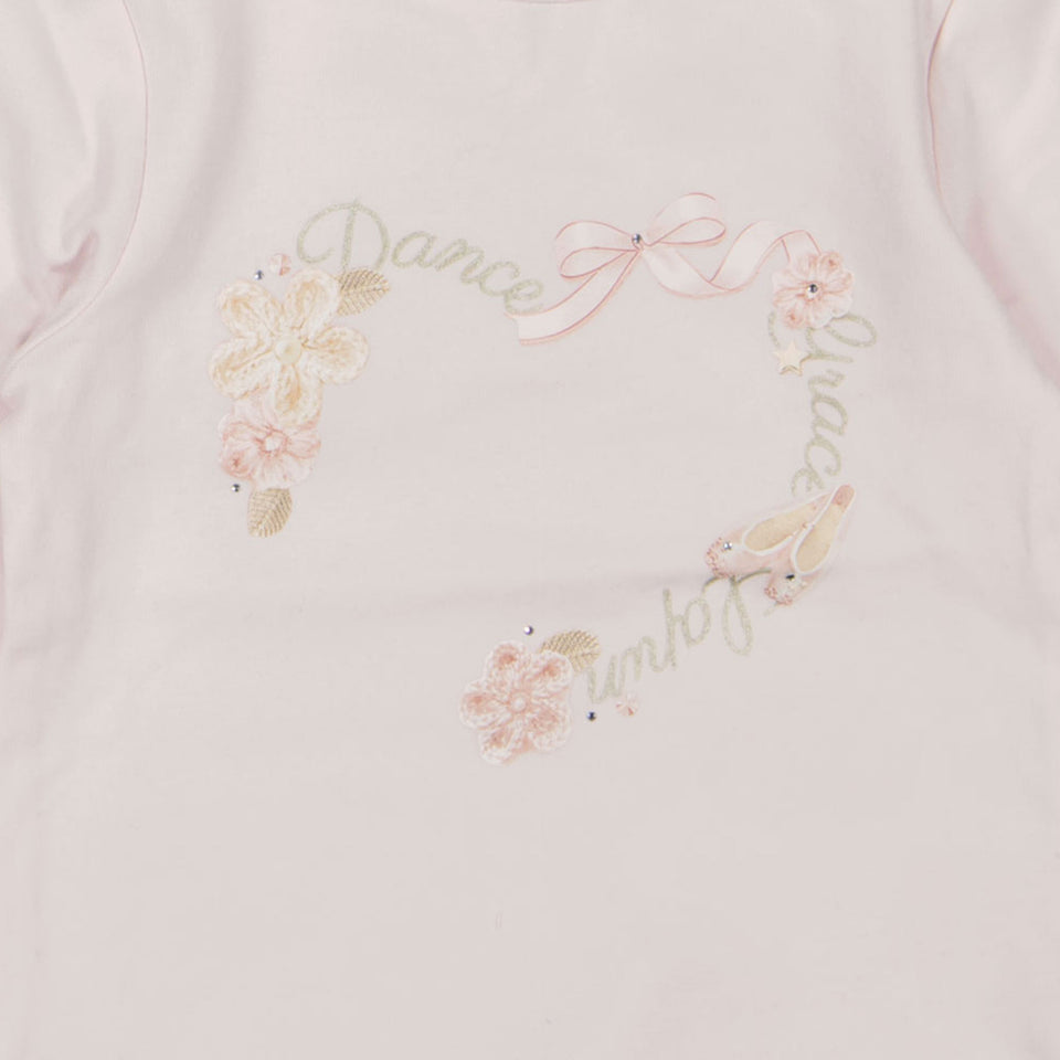 Lapin House Baby Meisjes T-Shirt Licht Roze