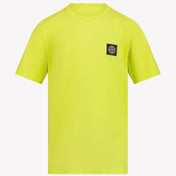 Stone Island Jongens T-shirt Lime