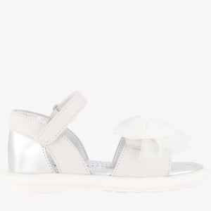 Monnalisa Girls Sandals  White