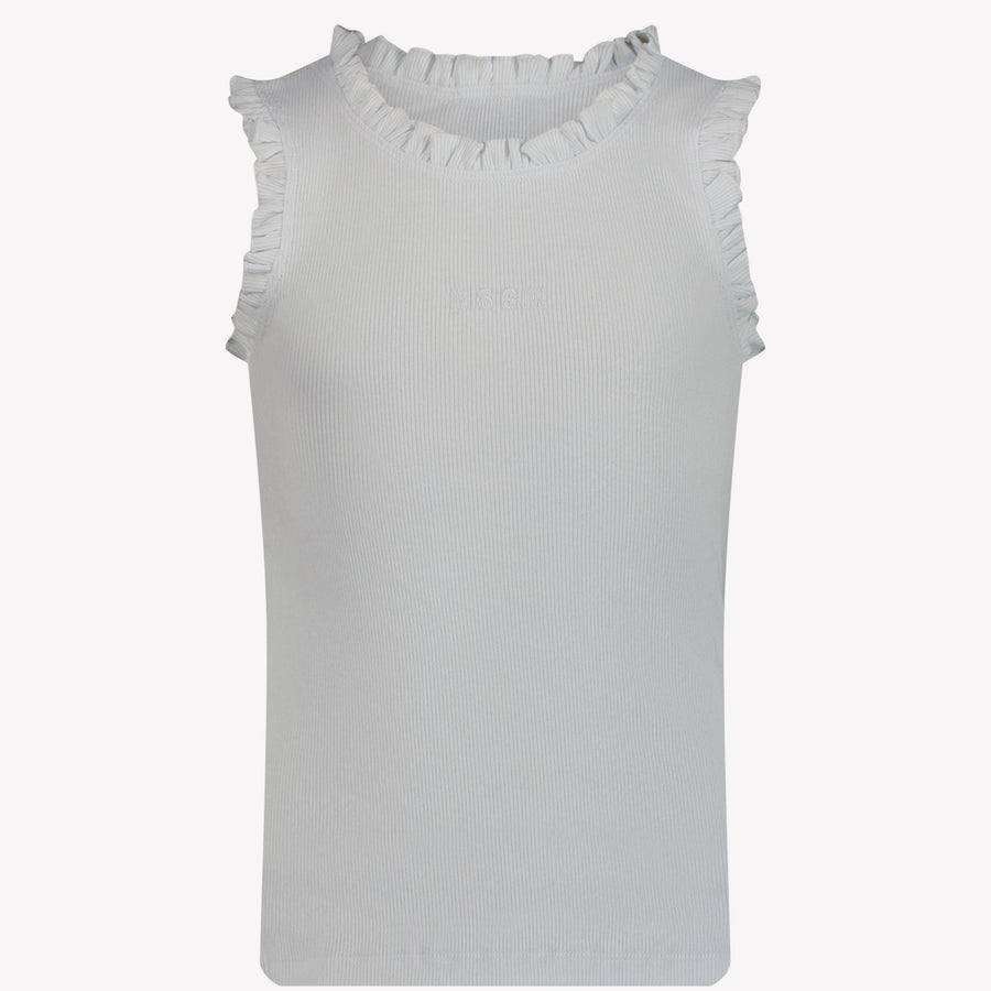 MSGM Kids T-Shirt White
