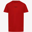 Iceberg Kinder Jongens T-shirt Rood 4Y