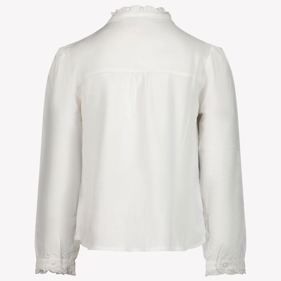 Mayoral Children's girls blouse OffWhite