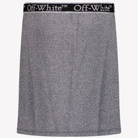Off-White Girls Skirt Silver