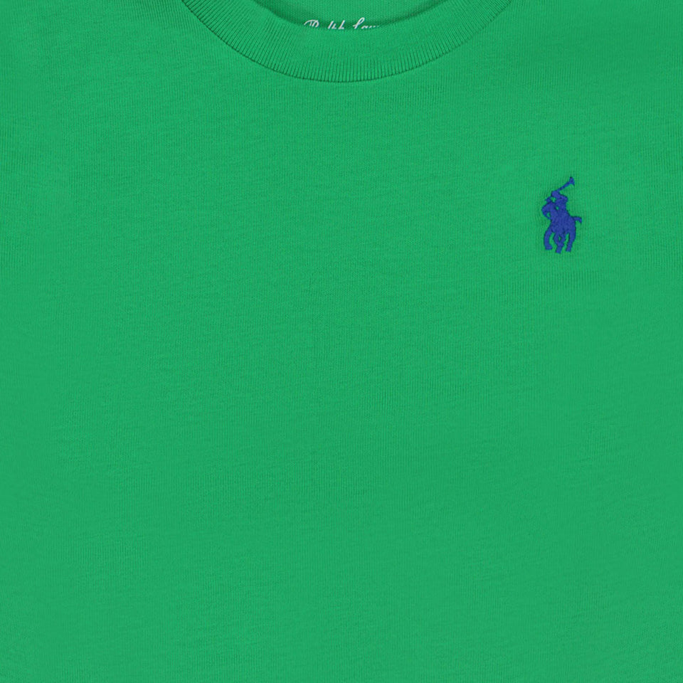 Ralph Lauren Baby Jongens T-Shirt In Groen