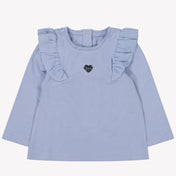 Guess Baby Girls T-shirt Light Blue