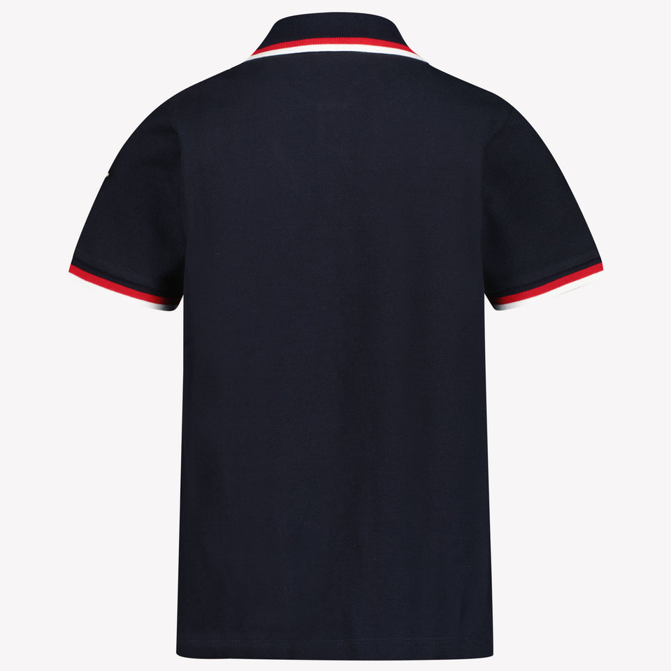 Moncler Kinder Jongens Polo In Navy