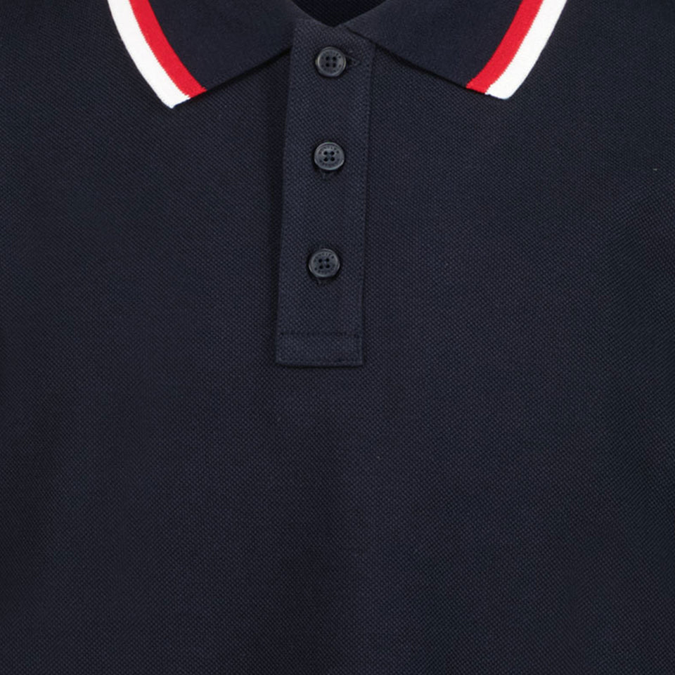 Moncler Kinder Jongens Polo In Navy