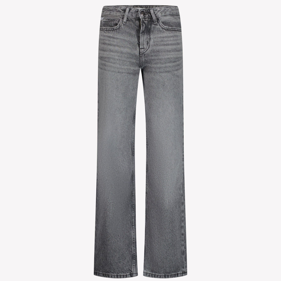 Calvin Klein Meisjes Jeans Grijs 4Y