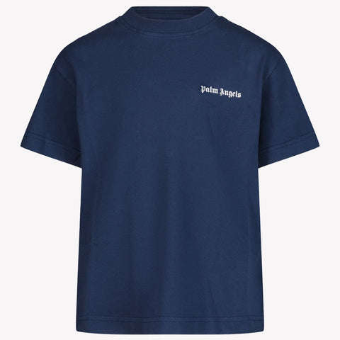 Palm Angels Boys t-shirt Navy