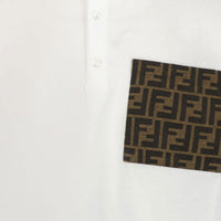 Fendi Kids Boys Polo  White