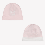 Givenchy Baby Girls Hat Light Pink
