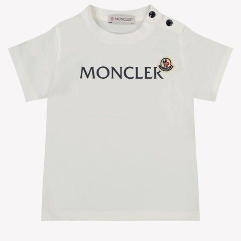 Moncler Baby Boys T-Shirt  White