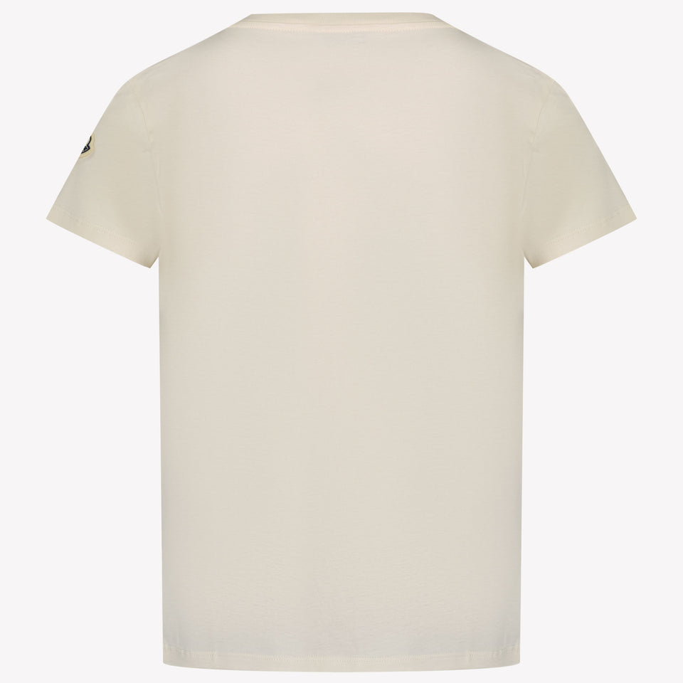 Moncler Meisjes T-shirt Off White