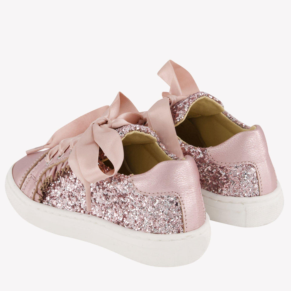 Andanines Meisjes Sneakers In Licht Roze