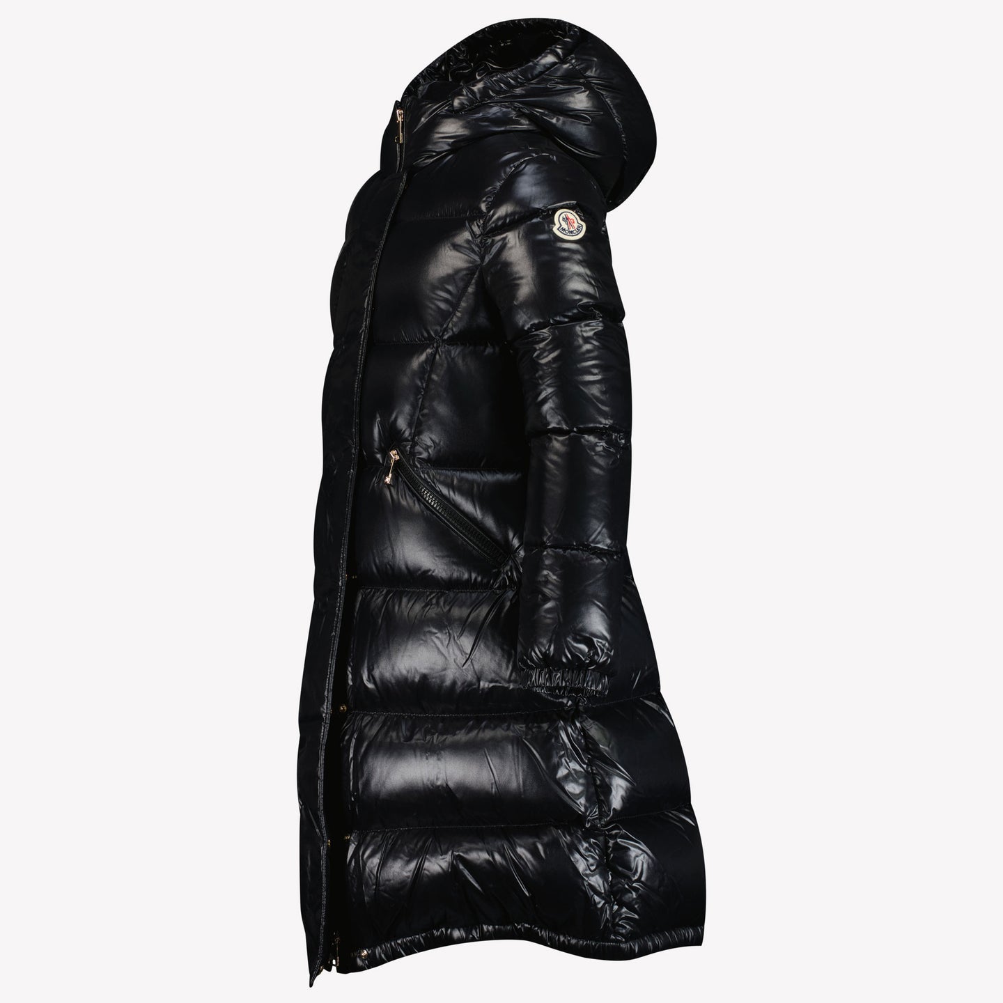 Moncler Bellevue Girls Winter Jacket Black