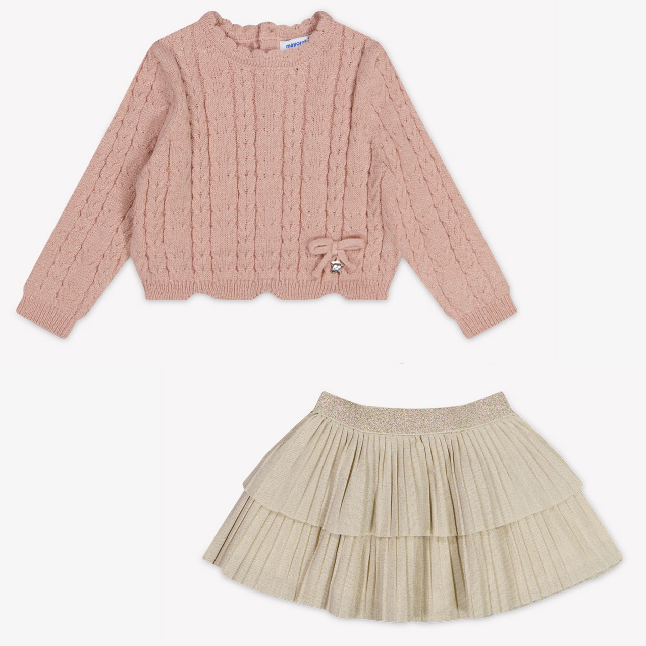 Mayoral Baby Meisjes Setje In Licht Roze